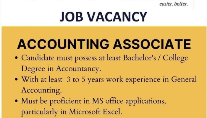 Jobtalk - Accounting Associate vacancy in Mandaluyong! Hiring by Bridgewith