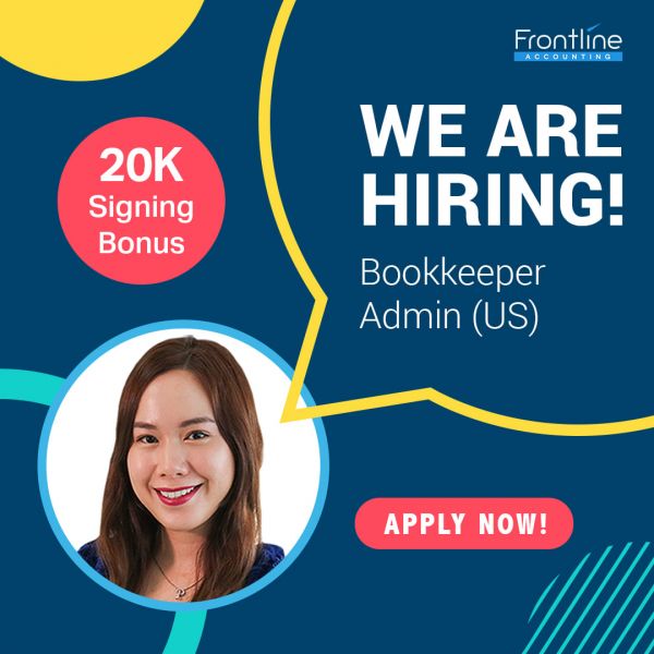 Jobtalk - Bookkeeper vacancy in Quezon City! Hiring by Frontline Accounting