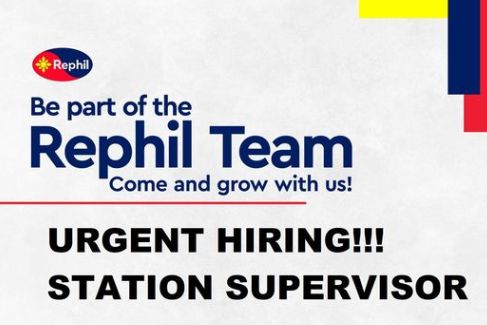 Jobtalk - Station Supervisor vacancy in Bacolor! Hiring by Rephil Group Of Companies
