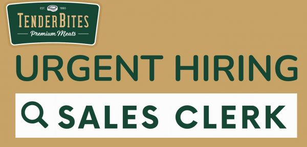 Jobtalk - Sales Clerk vacancy in Makati! Hiring by Tenderbites Ph