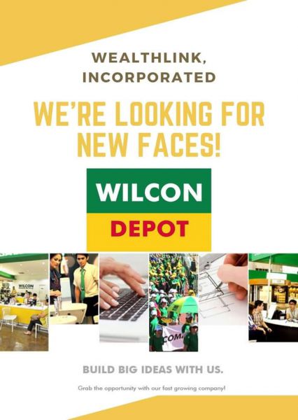 Jobtalk - Utility Worker vacancy in Dasmariñas City! Hiring by Wilcon Depot Inc.
