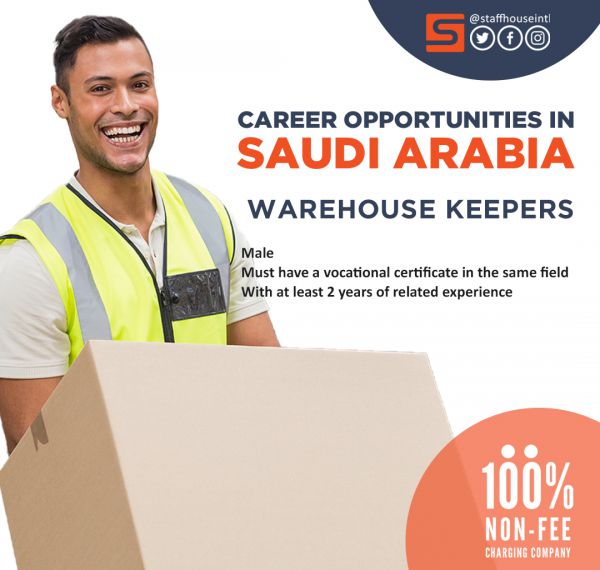 Jobtalk - Looking for Warehouse Clerk bound for Saudi Arabia! Recruited and managed by Al Muazaf Almethali Branch