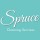 Spruce cleaning services company logo