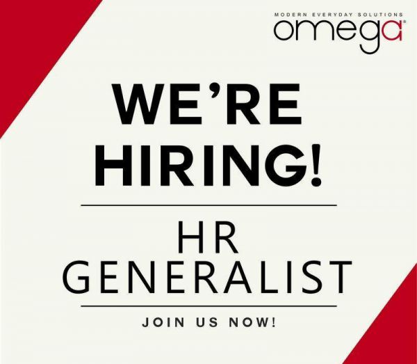 Jobtalk - HR Generalist vacancy in Binondo! Hiring by Omega Houseware