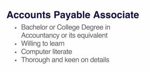 Jobtalk - Accounts Payable Associate vacancy in Cebu City! Hiring by Mezzo Hotel