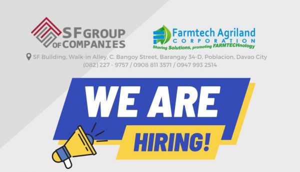 Jobtalk - HR Associate vacancy in Davao City! Hiring by SF Group Of Companies