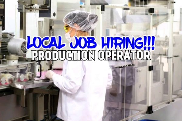 Jobtalk - Production Operator vacancy in Biñan City! Hiring by Maxim De Humana International, Inc.