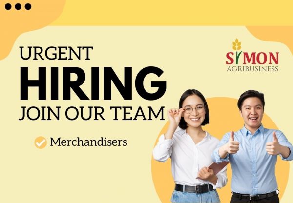 Jobtalk - Merchandiser vacancy in Ermita! Hiring by Simon Agriventures Corporation