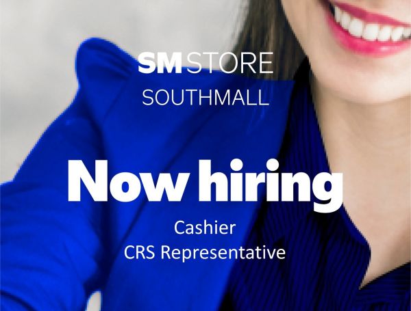 Jobtalk - CRS Representative vacancy in Las Piñas! Hiring by The Sm Store Southmall