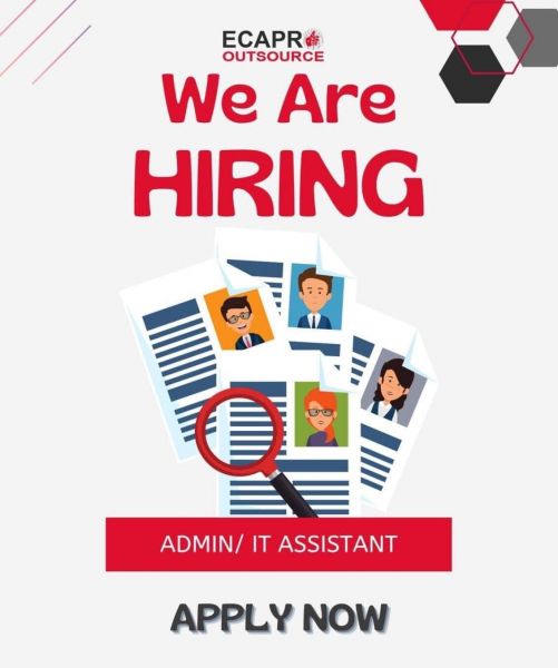 Jobtalk - Admin Assistant vacancy in Makati! Hiring by ECAPro Outsourcing Corp.
