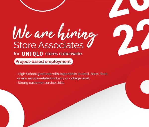 Jobtalk - Store Associate vacancy in Cebu City! Hiring by UNIQLO Philippines