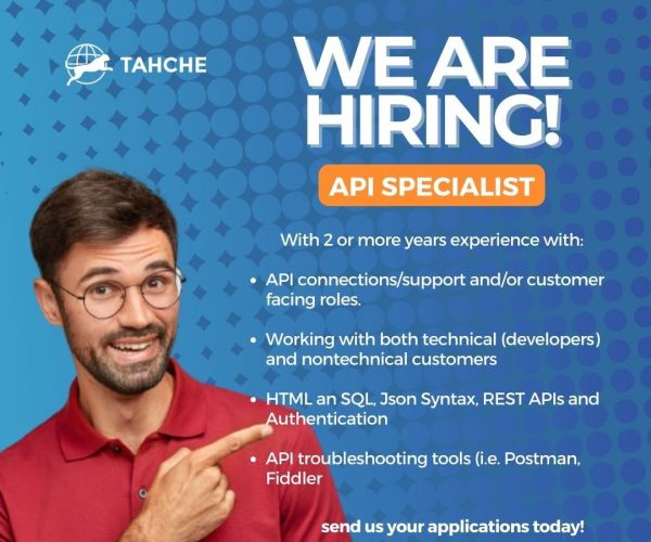 Jobtalk - API Developer vacancy in Cebu City! Hiring by Tahche Outsourcing Services Inc
