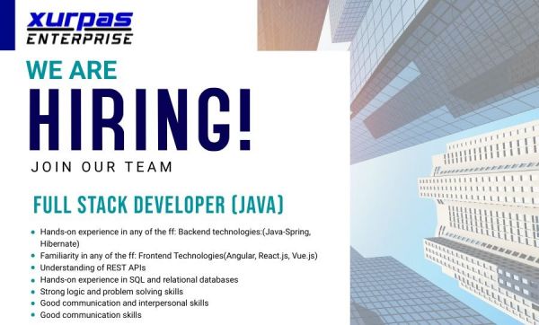 Jobtalk - Full Stack Developer vacancy in Makati! Hiring by Xurpas Enterprise