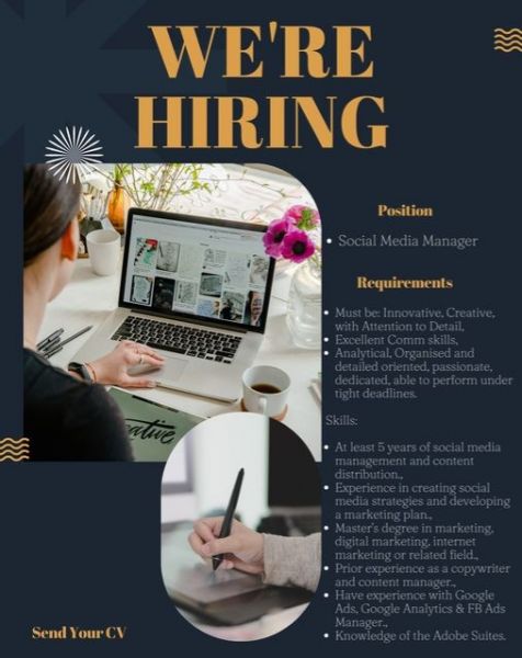 Jobtalk - Social Media Manager vacancy in Angeles City! Hiring by Australian Fine Foods