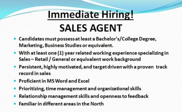 Jobtalk - Sales Staff vacancy in Quezon City! Hiring by Styro Lite Manufacturing Corporation