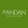 Pandan asian cafe company logo