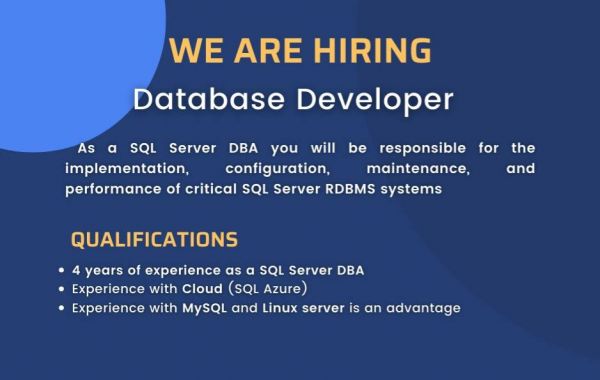 Jobtalk - Database Developer vacancy in Makati! Hiring by Bigcat Software Solutions Inc.