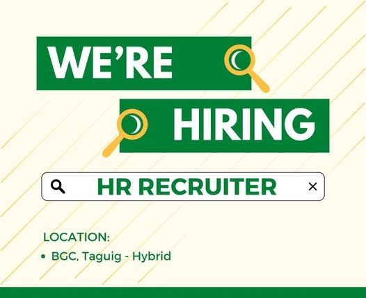 Jobtalk - Viventis Search Asia looking for HR Recruiter, Hybrid setup,  in Bonifacio Global City