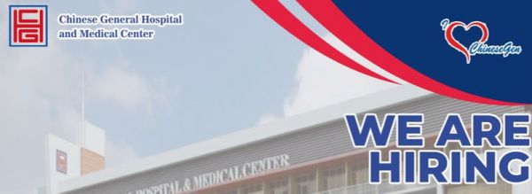 Jobtalk - Biomedical Engineer vacancy in Sta. Cruz! Hiring by Chinese General Hospital & Medical
