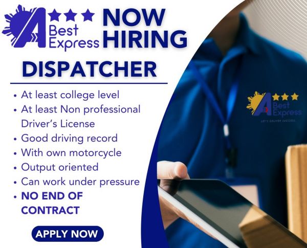 Jobtalk - Dispatcher vacancy in Bacoor City! Hiring by A-Best Express, Inc.