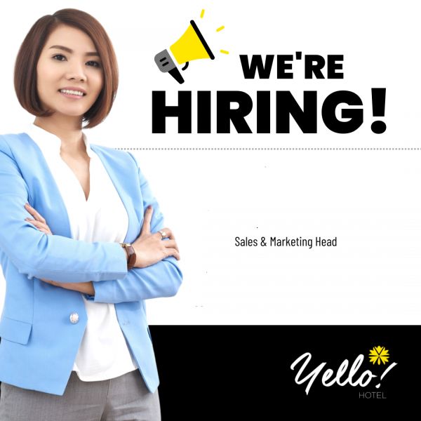 Jobtalk - Marketing Head vacancy in Cebu City! Hiring by Yello Hotel