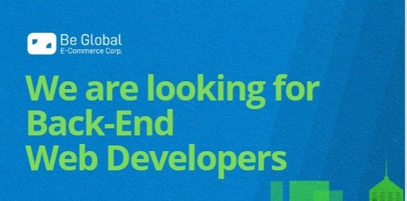 Jobtalk - Back-End Developer vacancy in Sampaloc! Hiring by Be Global E-Commerce Corporation