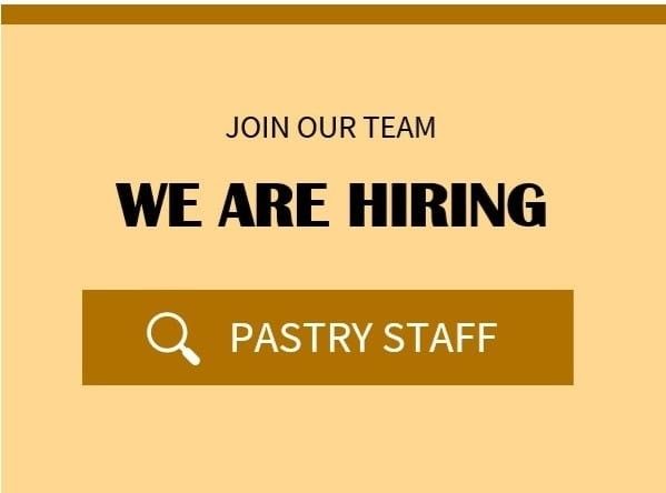 Jobtalk - Pastry Staff vacancy in Quezon City! Hiring by Tasteless Food Group