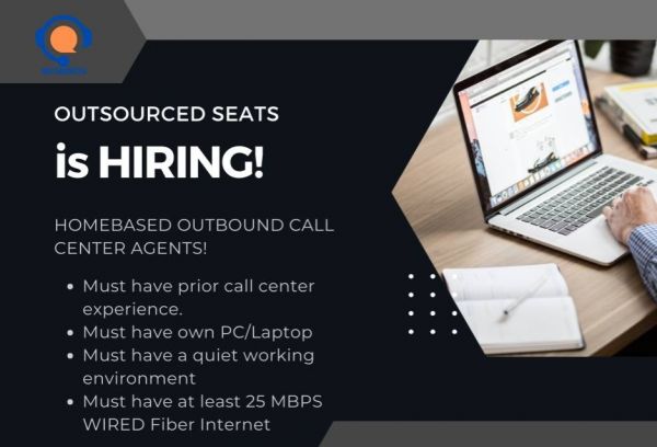 Jobtalk - Call Center Agent, Work from home (WFH)  for Outsourced Seats Corp.