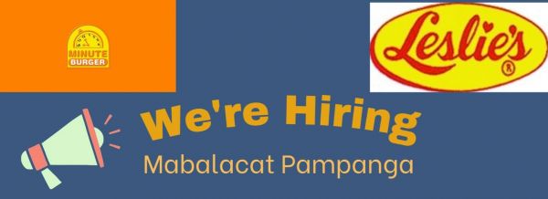 Jobtalk - General Accountant vacancy in Mabalacat City! Hiring by Minute Burger