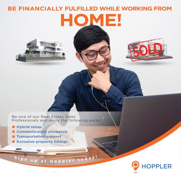 Jobtalk - Hoppler looking for Real Estate Agent, Hybrid setup,  in Makati
