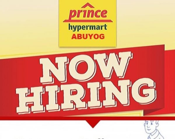 Jobtalk - Sales Associate vacancy in Abuyog! Hiring by Prince Hypermart