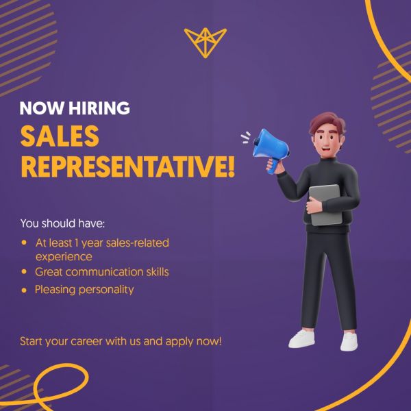 Jobtalk - Sales Representative vacancy in Pasig! Hiring by Golden Pencil
