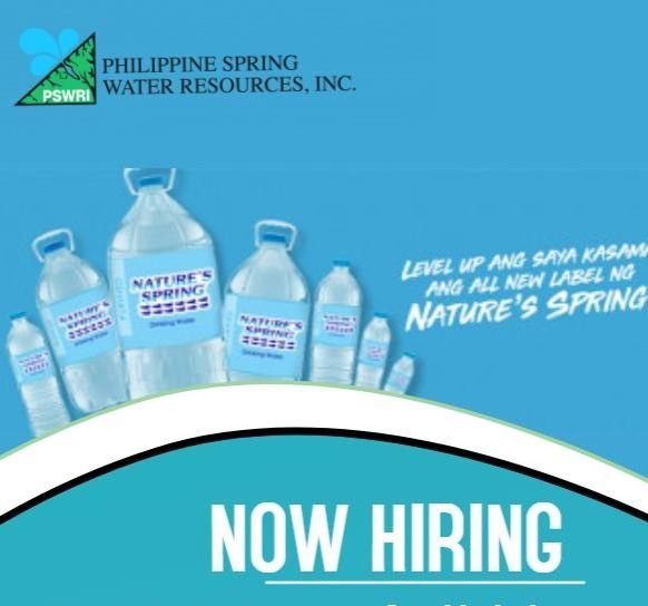 Jobtalk - Salesman vacancy in La Trinidad! Hiring by Nature Spring