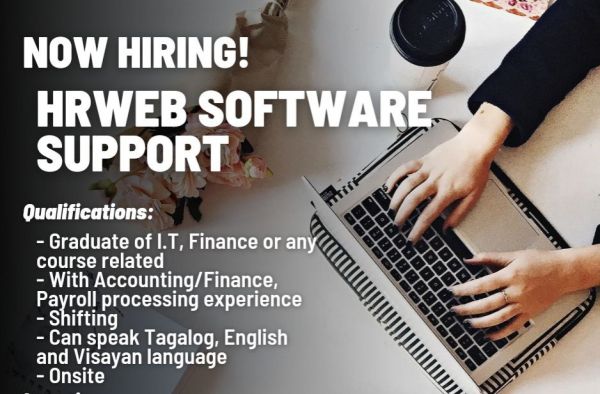 Jobtalk - Software Support Agent vacancy in Cebu City! Hiring by HRWeb Inc.