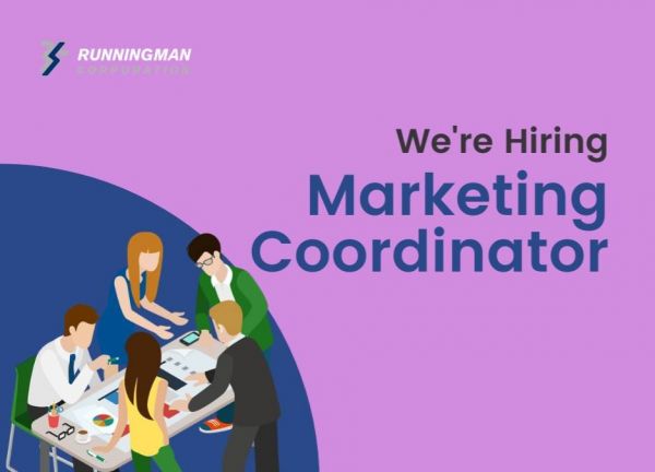 Jobtalk - Marketing Coordinator vacancy in Makati! Hiring by Runningman Corporation