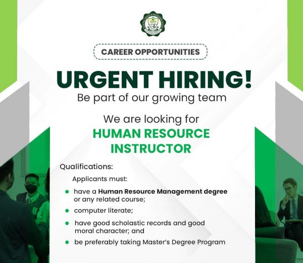 Jobtalk - HR Instructor vacancy in Palo! Hiring by Saint Paul School of Professional Studies