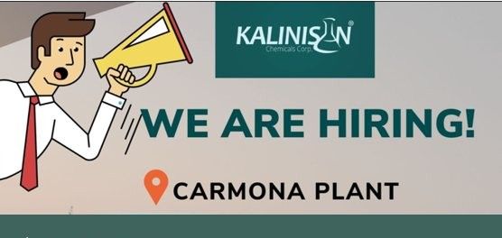 Jobtalk - Quality Assurance Manager vacancy in Carmona! Hiring by Kalinisan Chemicals Corp.