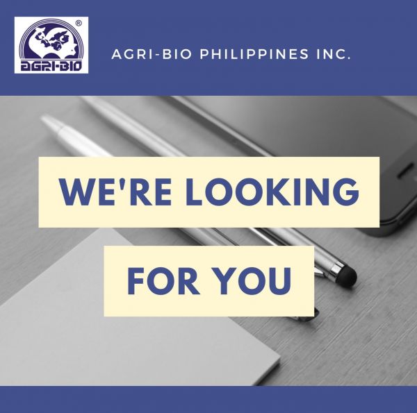 Jobtalk - Purchasing Staff vacancy in Pasig! Hiring by Agribio Philippines, Inc.