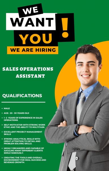 Jobtalk - Sales Operations Assistant vacancy in Makati! Hiring by Eco-hippo