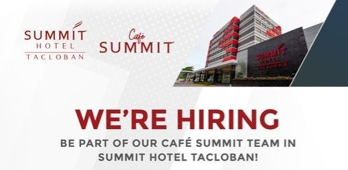 Jobtalk - Bartender vacancy in Tacloban City! Hiring by Summit Hotel Tacloban