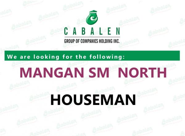 Jobtalk - Houseboy vacancy in Quezon City! Hiring by Mangan