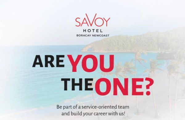 Jobtalk - Housekeeping Manager vacancy in Malay! Hiring by Savoy Hotel Boracay
