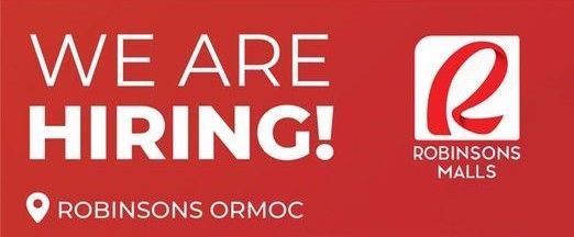 Jobtalk - Housekeeping Supervisor vacancy in Ormoc City! Hiring by Robinsons Mall