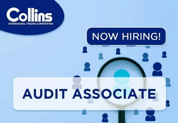 Jobtalk - Audit Associate vacancy in Pasig! Hiring by Collins International Trading Corporation