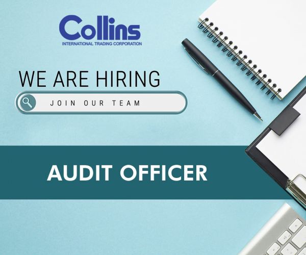 Jobtalk - Audit Officer vacancy in Pasig! Hiring by Collins International Trading Corporation