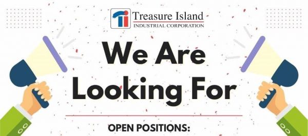 Jobtalk - Warehouse Assistant vacancy in Mandaue City! Hiring by Treasure Island Industrial Corp.