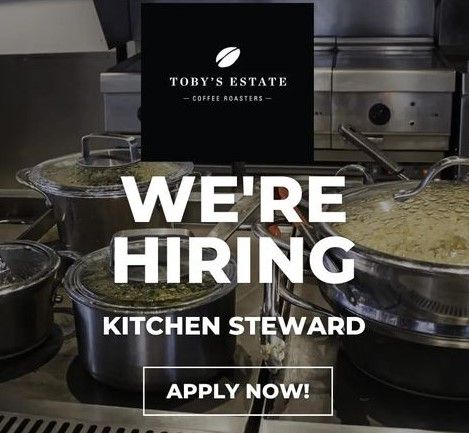 Jobtalk - Steward vacancy in Makati! Hiring by Toby’s Estate