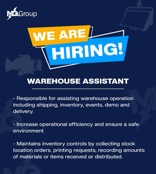 Jobtalk - Warehouse Assistant vacancy in Makati! Hiring by MQ Group, Inc.