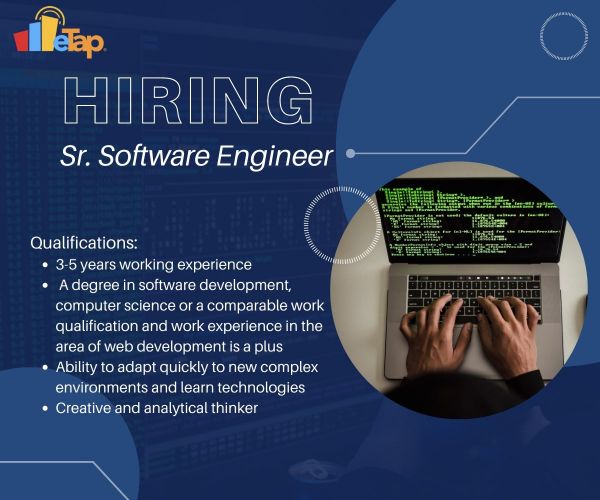 Jobtalk - Electronic Transfer and Advance Processing Inc. looking for Senior Software Engineer, Hybrid setup,  in Makati