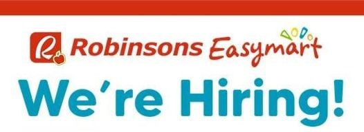 Jobtalk - Cashier Supervisor vacancy in Bauan! Hiring by Robinsons Easymart